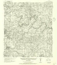Boerne Texas Historical topographic map, 1:62500 scale, 15 X 15 Minute, Year 1957