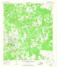 Boerne Texas Historical topographic map, 1:24000 scale, 7.5 X 7.5 Minute, Year 1964
