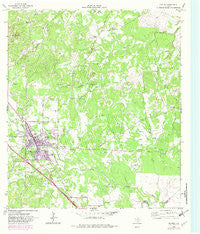 Boerne Texas Historical topographic map, 1:24000 scale, 7.5 X 7.5 Minute, Year 1964