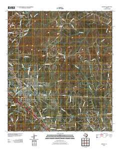 Boerne Texas Historical topographic map, 1:24000 scale, 7.5 X 7.5 Minute, Year 2010