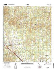Boerne Texas Current topographic map, 1:24000 scale, 7.5 X 7.5 Minute, Year 2016