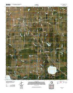 Bogata Texas Historical topographic map, 1:24000 scale, 7.5 X 7.5 Minute, Year 2010