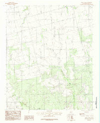 Boggy Creek Texas Historical topographic map, 1:24000 scale, 7.5 X 7.5 Minute, Year 1983