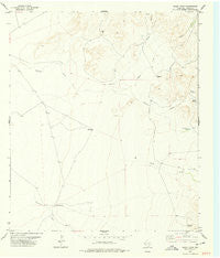 Boggy Draw Texas Historical topographic map, 1:24000 scale, 7.5 X 7.5 Minute, Year 1978