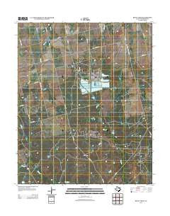 Boggy Creek Texas Historical topographic map, 1:24000 scale, 7.5 X 7.5 Minute, Year 2012