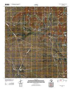 Boggy Draw Texas Historical topographic map, 1:24000 scale, 7.5 X 7.5 Minute, Year 2010