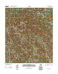 Boggy Lake Texas Historical topographic map, 1:24000 scale, 7.5 X 7.5 Minute, Year 2013