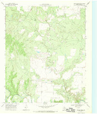 Boiling Spring Texas Historical topographic map, 1:24000 scale, 7.5 X 7.5 Minute, Year 1968