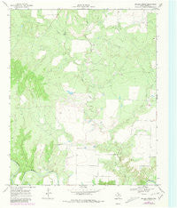 Boiling Spring Texas Historical topographic map, 1:24000 scale, 7.5 X 7.5 Minute, Year 1968