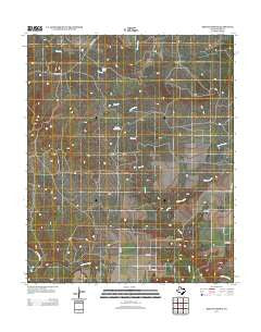 Boiling Spring Texas Historical topographic map, 1:24000 scale, 7.5 X 7.5 Minute, Year 2013