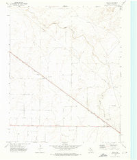 Bolin Texas Historical topographic map, 1:24000 scale, 7.5 X 7.5 Minute, Year 1973