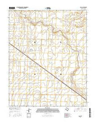 Bolin Texas Current topographic map, 1:24000 scale, 7.5 X 7.5 Minute, Year 2016