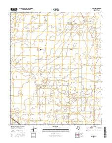 Bolin NE Texas Current topographic map, 1:24000 scale, 7.5 X 7.5 Minute, Year 2016