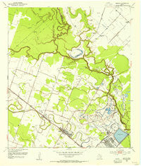 Boling Texas Historical topographic map, 1:24000 scale, 7.5 X 7.5 Minute, Year 1953