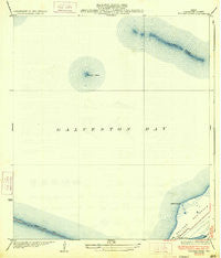 Bolivar Point Texas Historical topographic map, 1:31680 scale, 7.5 X 7.5 Minute, Year 1933
