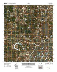 Bon Wier Texas Historical topographic map, 1:24000 scale, 7.5 X 7.5 Minute, Year 2010