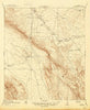 Bone Spring Texas Historical topographic map, 1:62500 scale, 15 X 15 Minute, Year 1918