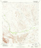 Bone Spring NE Texas Historical topographic map, 1:24000 scale, 7.5 X 7.5 Minute, Year 1971
