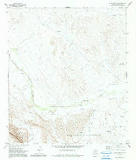 Bone Spring NE Texas Historical topographic map, 1:24000 scale, 7.5 X 7.5 Minute, Year 1971