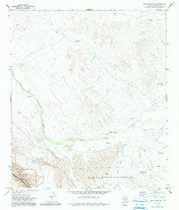 Bone Spring NE Texas Historical topographic map, 1:24000 scale, 7.5 X 7.5 Minute, Year 1971