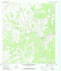 Boneyard Draw Texas Historical topographic map, 1:24000 scale, 7.5 X 7.5 Minute, Year 1964