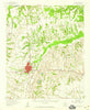 Bonham Texas Historical topographic map, 1:62500 scale, 15 X 15 Minute, Year 1958