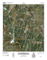 Bonus Texas Historical topographic map, 1:24000 scale, 7.5 X 7.5 Minute, Year 2010