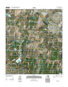 Bonus Texas Historical topographic map, 1:24000 scale, 7.5 X 7.5 Minute, Year 2013