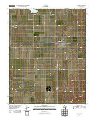 Booker Texas Historical topographic map, 1:24000 scale, 7.5 X 7.5 Minute, Year 2010