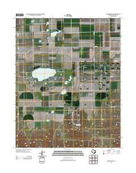 Booker SW Texas Historical topographic map, 1:24000 scale, 7.5 X 7.5 Minute, Year 2012