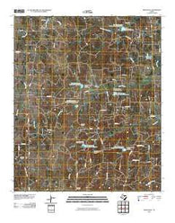 Boonsville Texas Historical topographic map, 1:24000 scale, 7.5 X 7.5 Minute, Year 2010