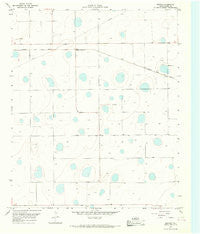 Boothe Texas Historical topographic map, 1:24000 scale, 7.5 X 7.5 Minute, Year 1965