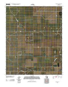 Bootleg Texas Historical topographic map, 1:24000 scale, 7.5 X 7.5 Minute, Year 2010