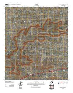 Bootleg Canyon Texas Historical topographic map, 1:24000 scale, 7.5 X 7.5 Minute, Year 2010