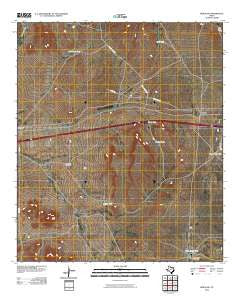 Boracho Texas Historical topographic map, 1:24000 scale, 7.5 X 7.5 Minute, Year 2010