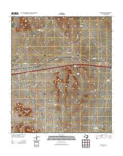 Boracho Texas Historical topographic map, 1:24000 scale, 7.5 X 7.5 Minute, Year 2013