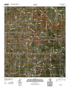 Borden Texas Historical topographic map, 1:24000 scale, 7.5 X 7.5 Minute, Year 2010