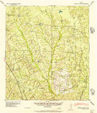 Botella Creek Texas Historical topographic map, 1:62500 scale, 15 X 15 Minute, Year 1957