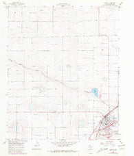 Bovina Texas Historical topographic map, 1:24000 scale, 7.5 X 7.5 Minute, Year 1965