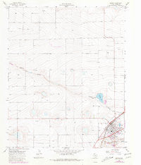 Bovina Texas Historical topographic map, 1:24000 scale, 7.5 X 7.5 Minute, Year 1965
