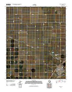 Bovina Texas Historical topographic map, 1:24000 scale, 7.5 X 7.5 Minute, Year 2010