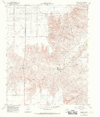 Bowers City Texas Historical topographic map, 1:24000 scale, 7.5 X 7.5 Minute, Year 1966