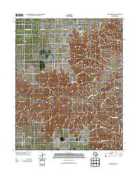 Bowers City Texas Historical topographic map, 1:24000 scale, 7.5 X 7.5 Minute, Year 2012