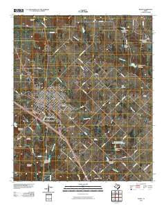 Bowie Texas Historical topographic map, 1:24000 scale, 7.5 X 7.5 Minute, Year 2010