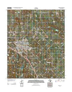 Bowie Texas Historical topographic map, 1:24000 scale, 7.5 X 7.5 Minute, Year 2013
