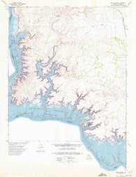 Box Canyon Texas Historical topographic map, 1:24000 scale, 7.5 X 7.5 Minute, Year 1972