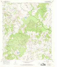 Box Church Texas Historical topographic map, 1:24000 scale, 7.5 X 7.5 Minute, Year 1966