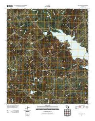 Box Church Texas Historical topographic map, 1:24000 scale, 7.5 X 7.5 Minute, Year 2011