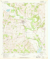 Boyd Texas Historical topographic map, 1:24000 scale, 7.5 X 7.5 Minute, Year 1960