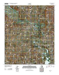 Boyd Texas Historical topographic map, 1:24000 scale, 7.5 X 7.5 Minute, Year 2010